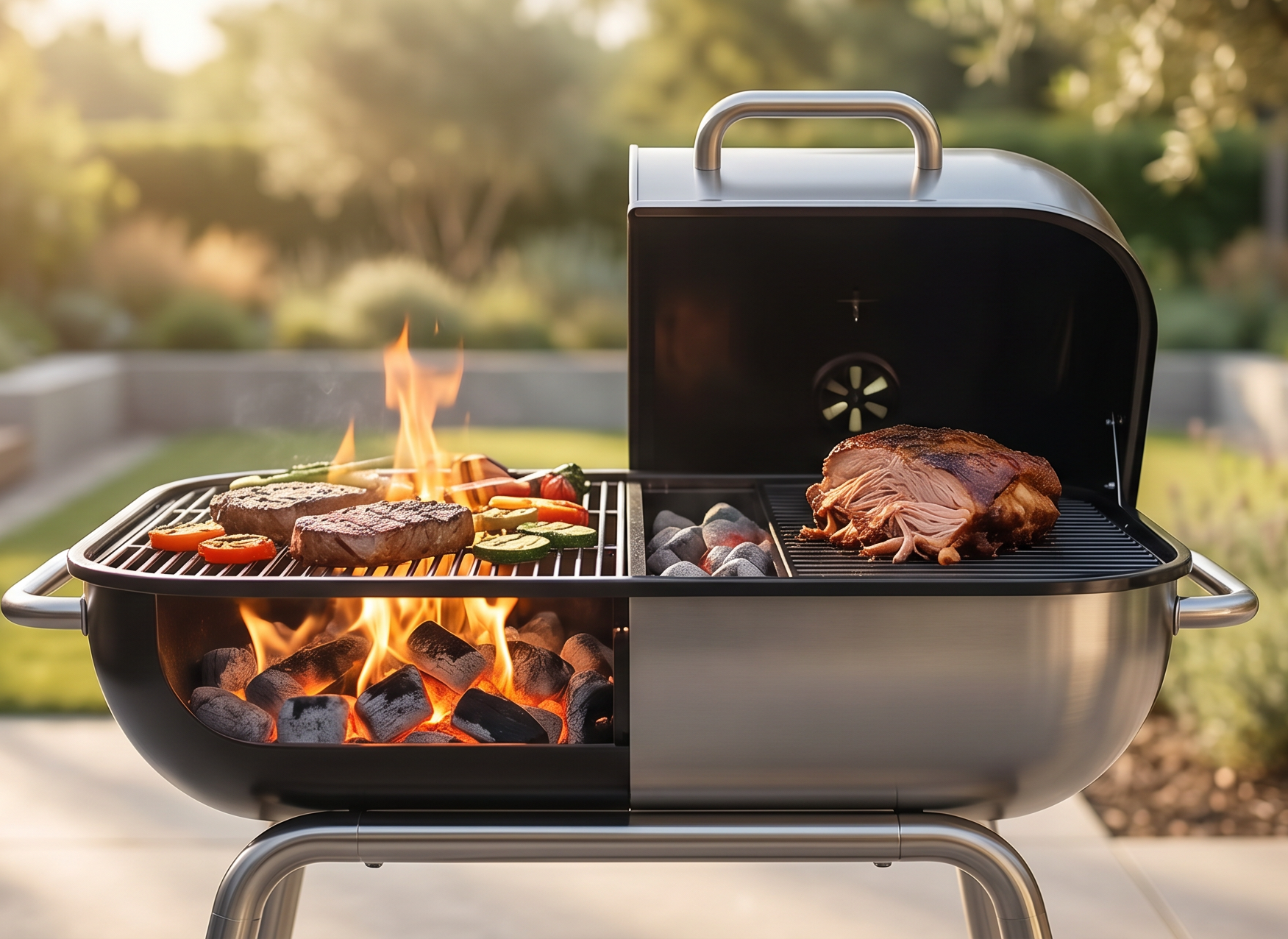 BBQ: Direct en indirect grillen | Grillage direct et indirect