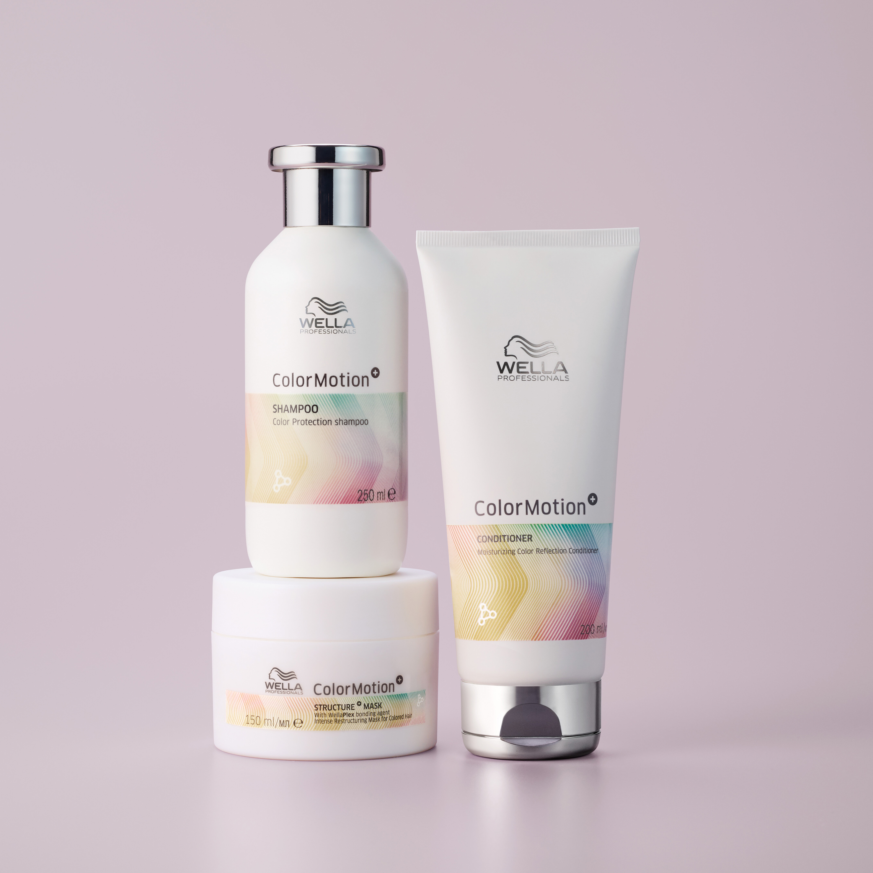 Wella Professionals Colormotion productne naast elkaar