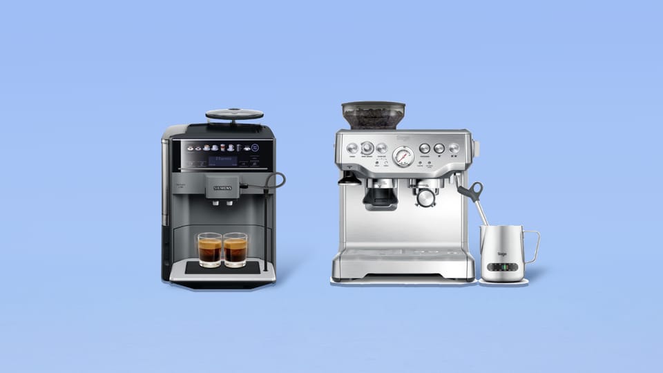 volautomatische espressomachine vs piston machine
