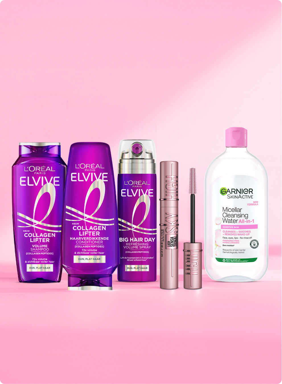 Roze-achtergrond-met-haarverzorgingsproducten-mascara-en-micellair-reinigingswater-naast-elkaar.png