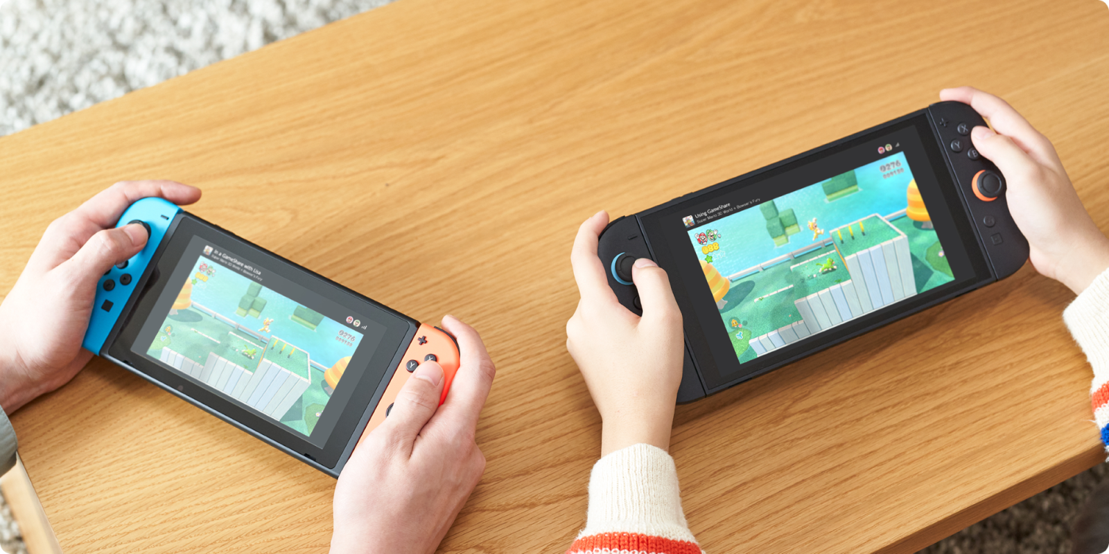 Nintendo Gameshare + Gamechat informatie