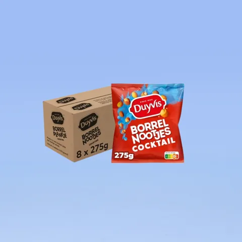 Chips, pinda's en zoutjes