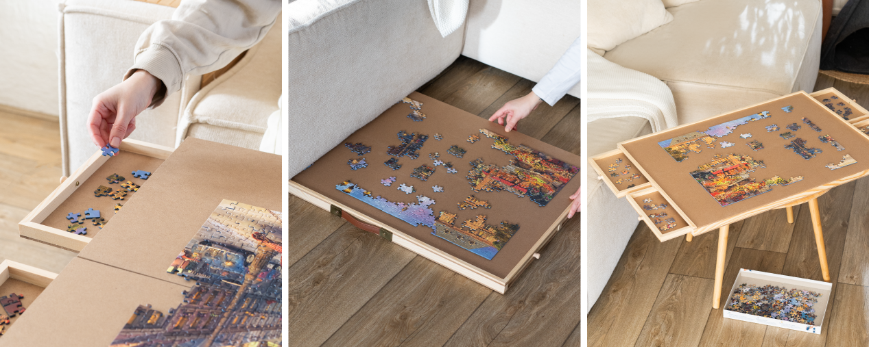 Puzzelen waar & wanneer jij wil