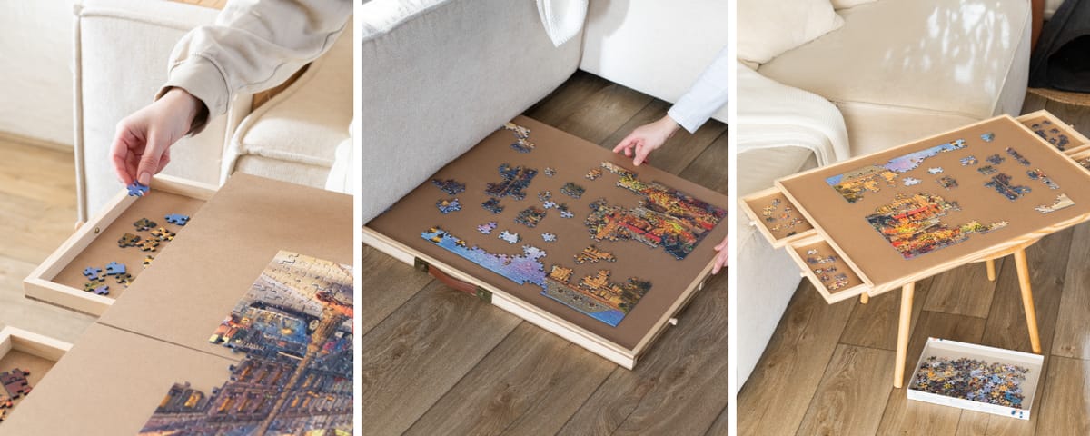 Puzzelen waar & wanneer jij wil