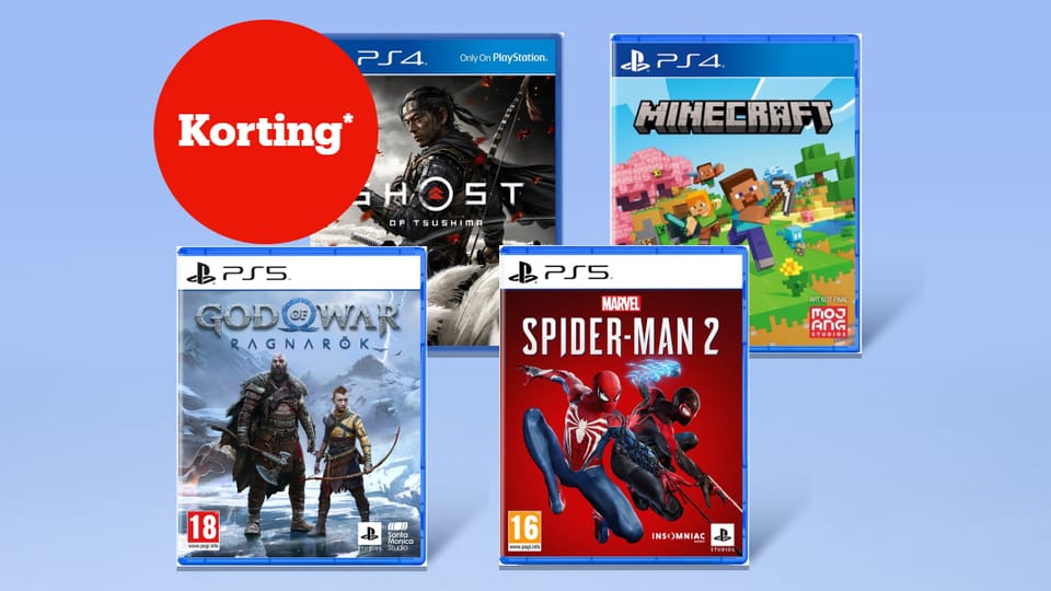 Korting op PlayStation Games Korting op PlayStation Games