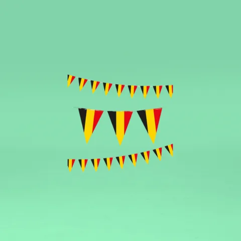 Vlaggen en versiering