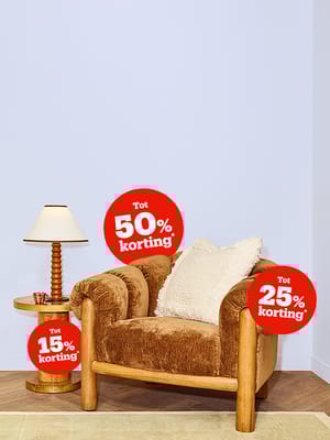 Maak je huis gezellig met onze woondeals