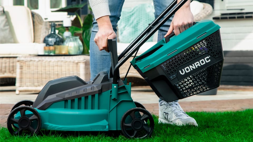 Elektrische grasmaaier Elektrische grasmaaier