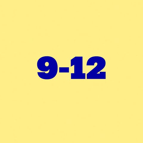 9-12 jaar