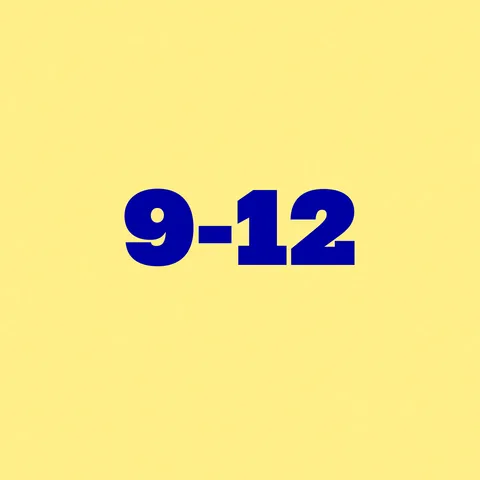 9-12 jaar