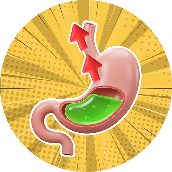 Síntoma de Regurgitación