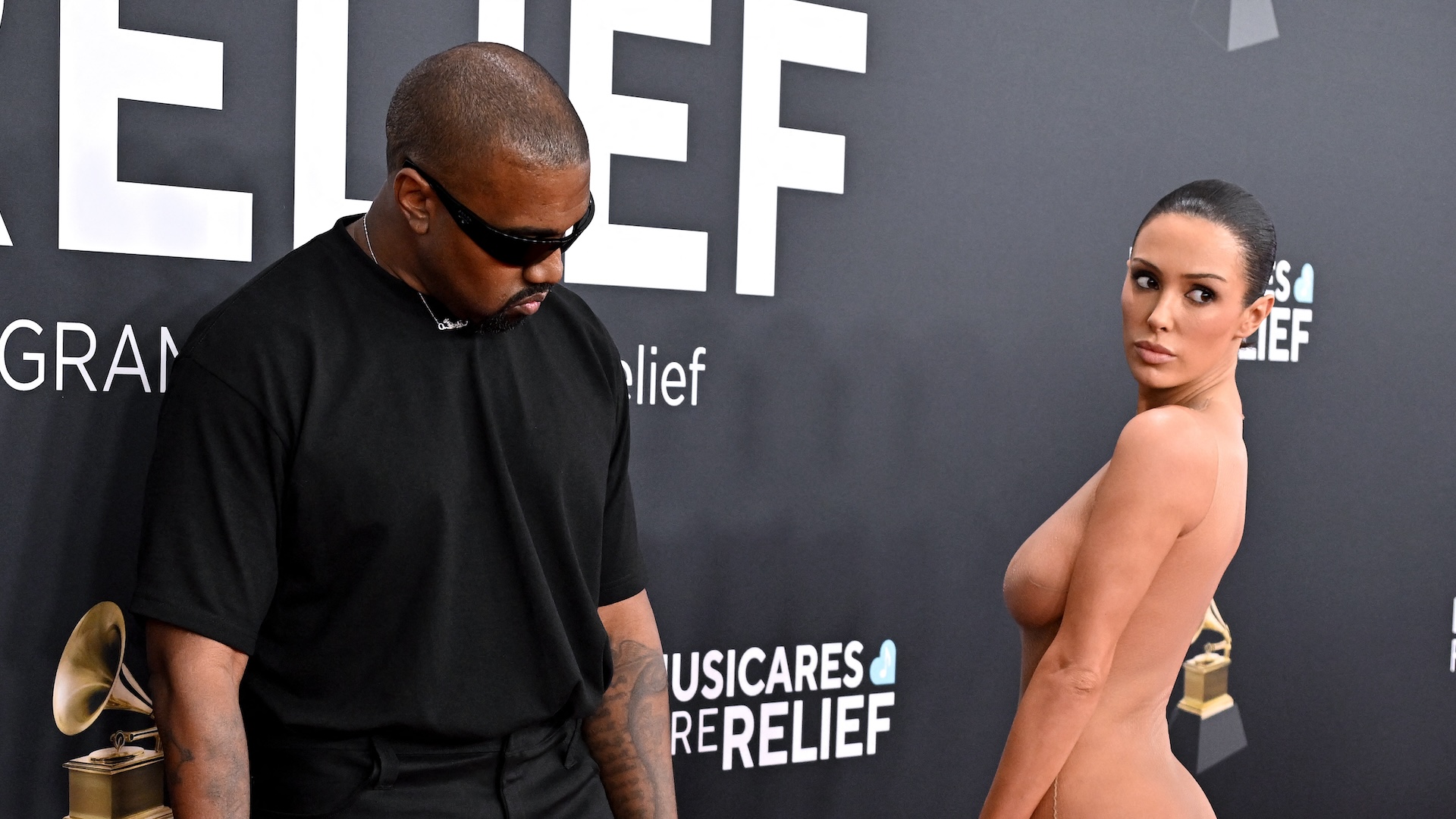 Bianca Censori's Naked Dress At The Grammys May Have Been *Too* Naked