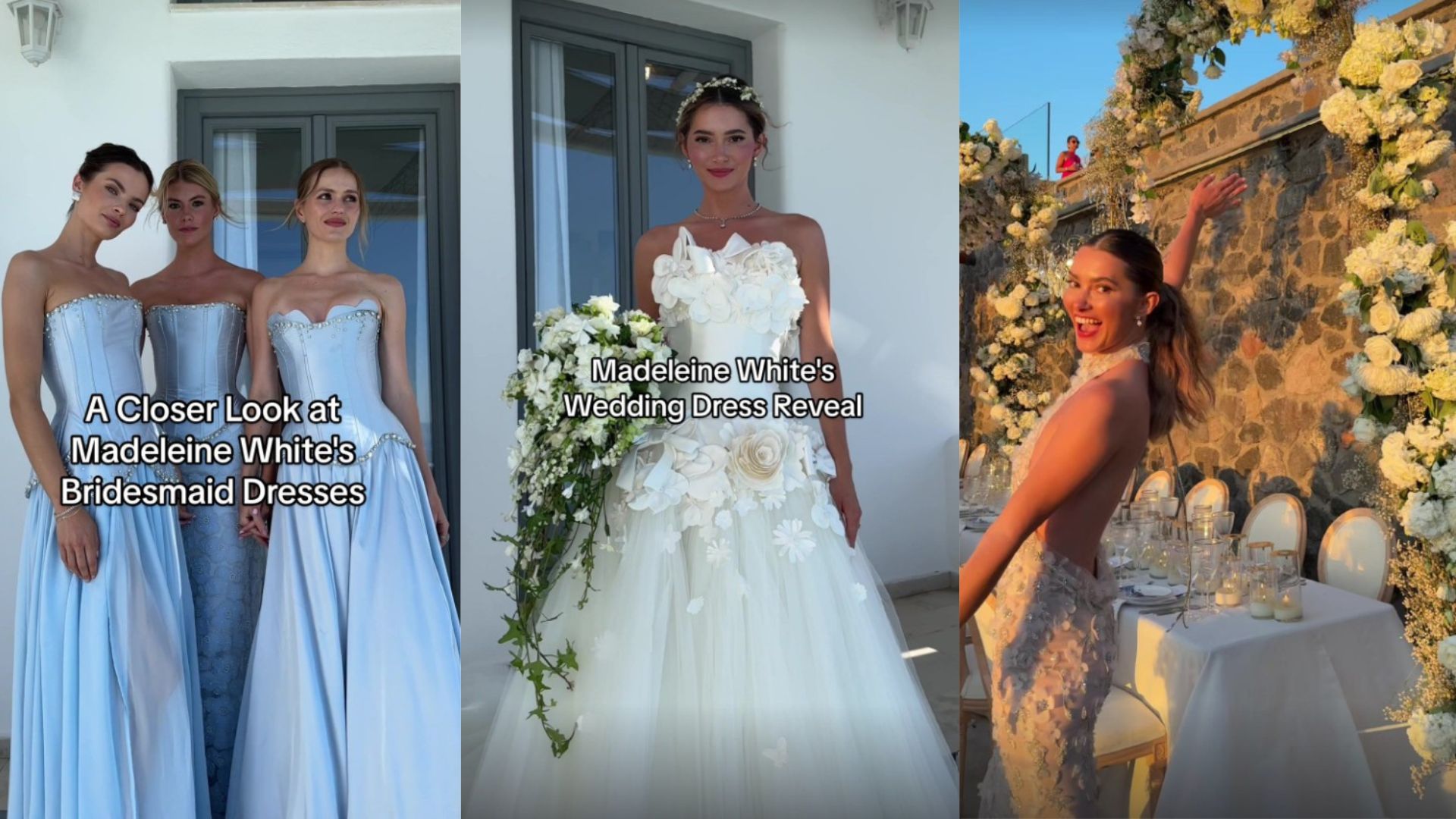 ugly navy blue bridesmaid dress Square Neck White Satin Short Wedding Dress with Bow Back and Veil, Diamond White / 2 main image 1