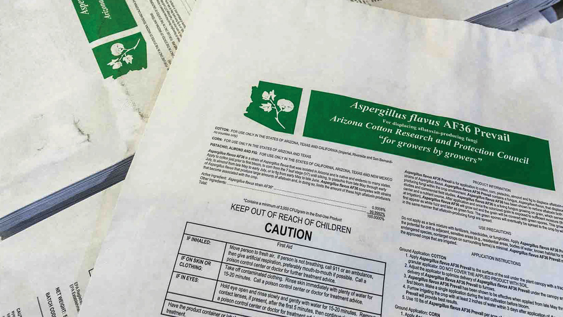 Arizona cotton research and protection council 4625