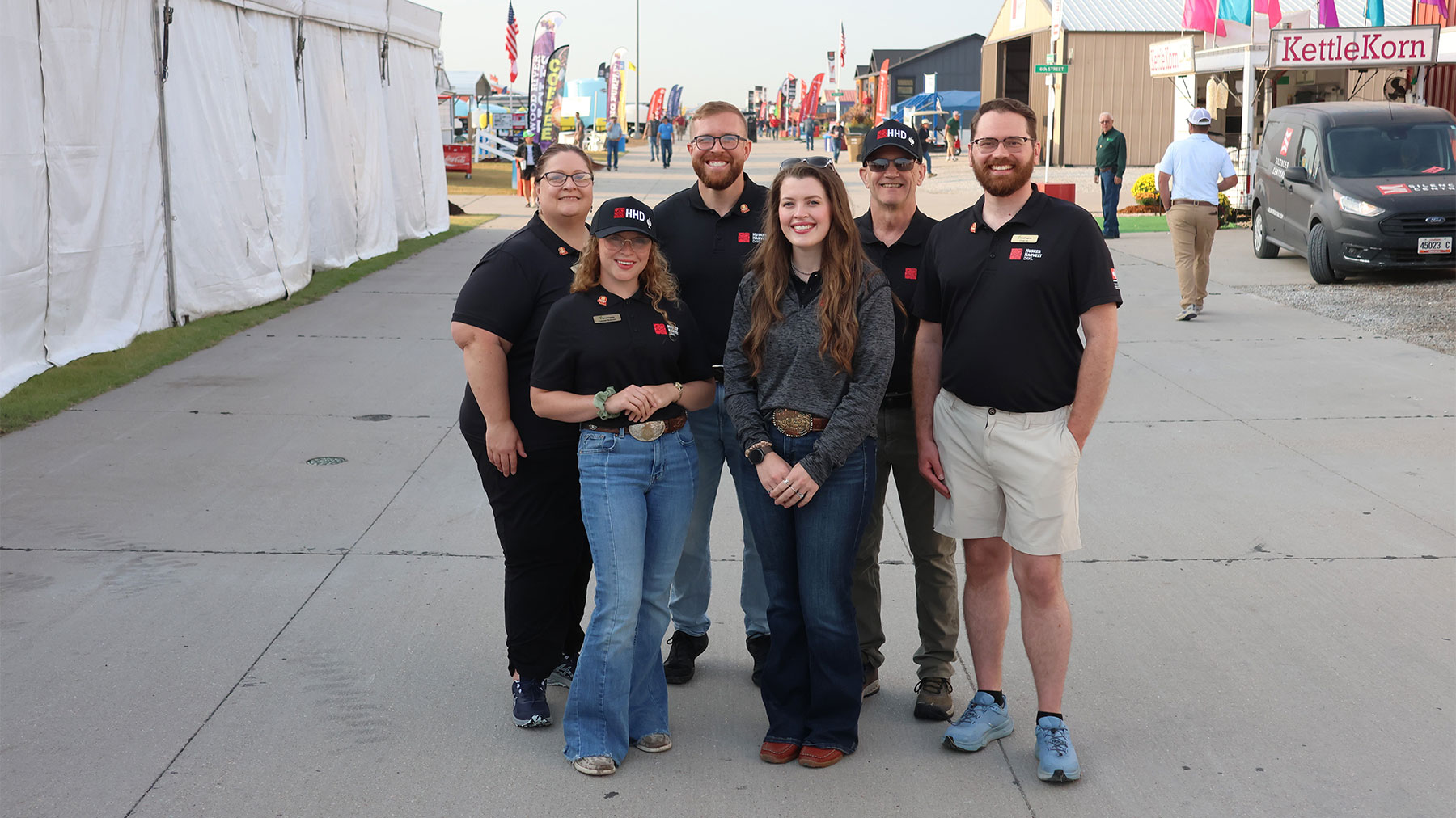 Husker Harvest Days new product team